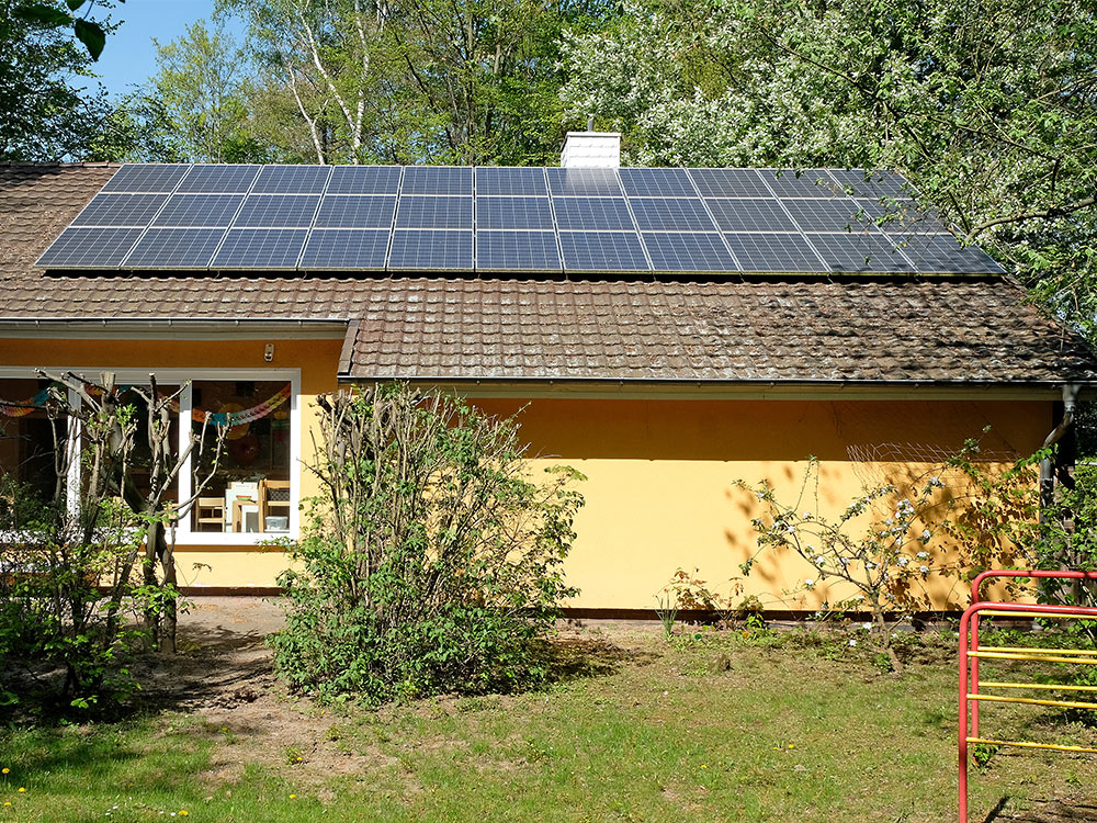 PV-Anlage Kinderhaus-KiTa Okerweg (Foto: Christoph Mischke)